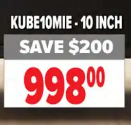 2001 Audio Video Kef Powered Subwoofers KUBE10MIE - 10 INCH offer