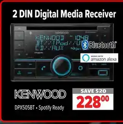 2001 Audio Video Kenwood 2 DIN Digital Media Receiver offer