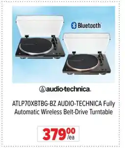 2001 Audio Video ATLP70XBTBG-BZ AUDIO-TECHNICA Fully Automatic Wireless Belt-Drive Turntable offer