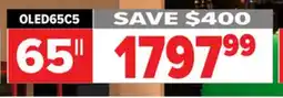 2001 Audio Video OLED65C5 65 LG evo AI C5 4K Smart TV 2025 offer