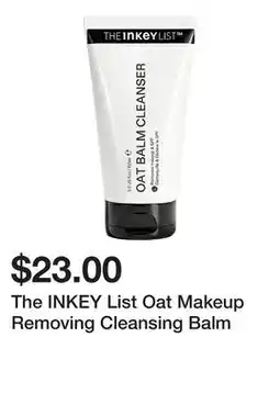 Sephora The INKEY List Oat Makeup Removing Cleansing Balm offer