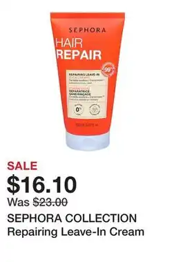 Sephora SEPHORA COLLECTION Repairing Leave-In Cream offer