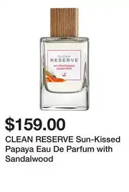 Sephora CLEAN RESERVE Sun-Kissed Papaya Eau De Parfum with Sandalwood offer