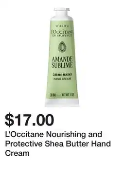 Sephora L'Occitane Nourishing and Protective Shea Butter Hand Cream offer