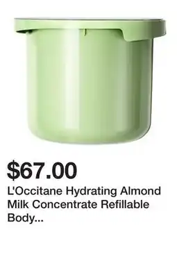 Sephora L'Occitane Hydrating Almond Milk Concentrate Refillable Body Moisturizer offer