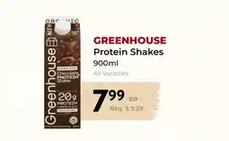 Marche Leo's GREENHOUSE Protein Shakes offer