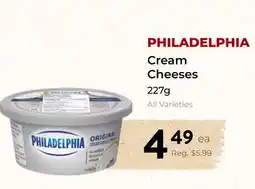 Marche Leo's PHILADELPHIA Cream Cheeses offer