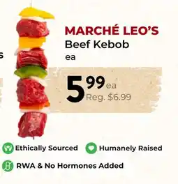 Marche Leo's MARCHÉ LEO'S Beef Kebob offer
