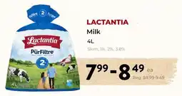 Marche Leo's LACTANTIA Milk offer