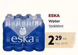 Marche Leo's ESKA Water offer