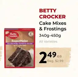 Marche Leo's BETTY CROCKER Cake Mixes & Frostings offer