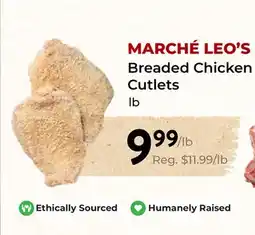 Marche Leo's MARCHÉ LEO'S Breaded Chicken Cutlets offer