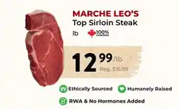 Marche Leo's MARCHE LEO'S Top Sirloin Steak offer