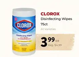 Marche Leo's CLOROX Disinfecting Wipes offer