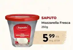 Marche Leo's SAPUTO MOZZARELLA FRESCA offer