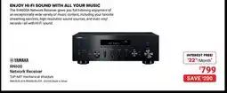 Visions Electronics YAMAHA RN600 Network Receiver offer
