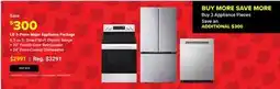 Visions Electronics LG 3-Piece Major Appliance Package offer