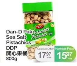 T&T Supermarket DAN-D PAK SEA SALT PISTACHIOS offer