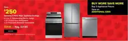 Visions Electronics Samsung 3-Piece Major Appliance Package offer