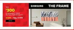 Visions Electronics Samsung 55 LS03HE The Frame QLED 4K Smart TV offer