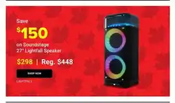 Visions Electronics Soundstage 27 Lightfall Speaker offer