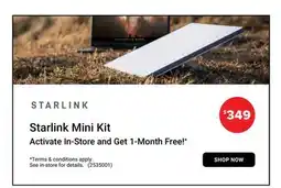 Visions Electronics Starlink Mini Kit offer