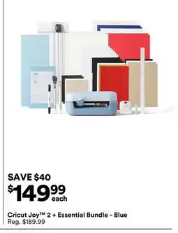 Michaels Cricut Joy 2 + Essential Bundle - Blue offer
