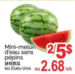 T&T Supermarket Mini-melon d'eau sans pépins offer