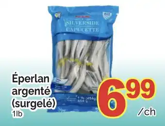 T&T Supermarket Éperlan argenté (surgelé) offer