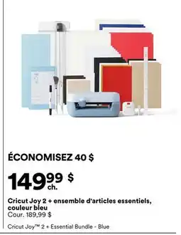 Michaels Cricut Joy 2 + ensemble d'articles essentiels, couleur bleu offer