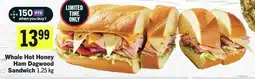 IGA Whole Hot Honey Ham Dagwood Sandwich offer