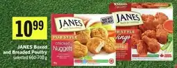 IGA Janes Boxed and Breaded Poultry offer