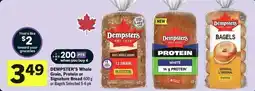 IGA Dempster's Whole Grain, Protein or Signature Bread or Bagels Selected offer
