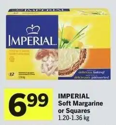IGA Imperial Soft Margarine or Squares offer