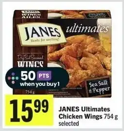 IGA Janes Ultimates Chicken Wings offer