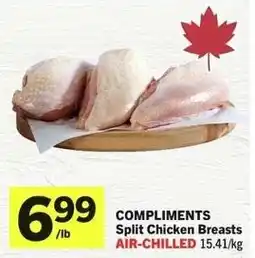 IGA Compliments Split Chicken Breasts offer