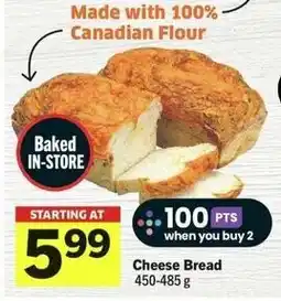 IGA Cheese Bread offer
