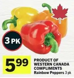 IGA Compliments Rainbow Peppers offer