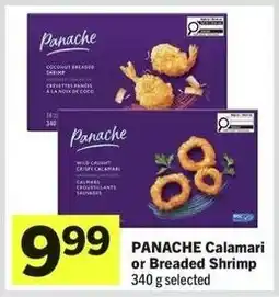 IGA Panache Calamari or Breaded Shrimp offer