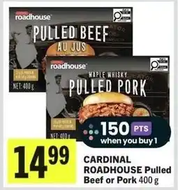 IGA Cardinal Roadhouse Pulled Beef or Pork offer
