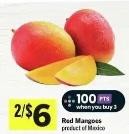 IGA Red Mangoes offer