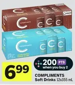 IGA Compliments Soft Drinks offer