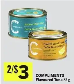 IGA Compliments Flavoured Tuna offer
