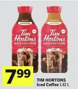 IGA Tim Hortons Iced Coffee offer