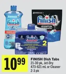 IGA Finish Dish Tabs, Jet-Dry or Cleaner offer
