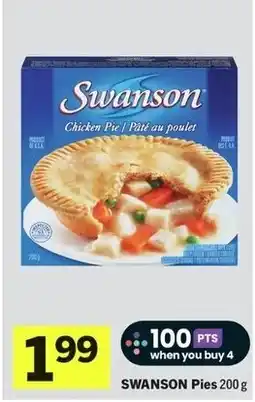 IGA Swanson Pies offer