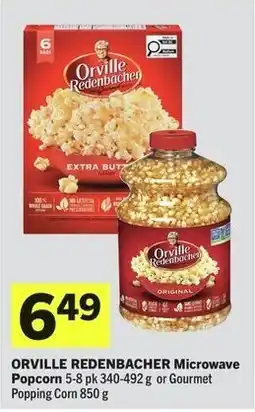 IGA Orville Redenbacher Microwave Popcorn or Gourmet Popping Corn offer
