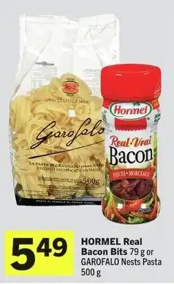IGA Hormel Real Bacon Bits or Garofalo Nests Pasta offer