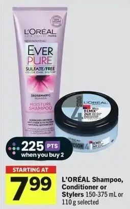 IGA L'Oreal Shampoo, Conditioner or Stylers offer