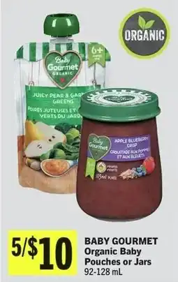 IGA Baby Gourmet Organic Baby Pouches or Jars offer